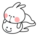 😴 emoji Spoiled Rabbit Telegram sticker 11 of 120