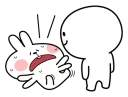 😩 emoji Spoiled Rabbit Summer Telegram sticker 10 of 40