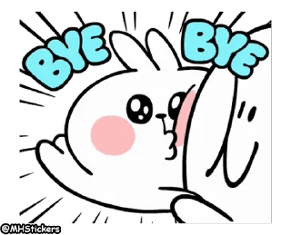 🙋‍♂️ emoji Spoiled Rabbit Animation 2 Telegram sticker 24 of 25