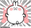 🏃 emoji @MHStickers Spoiled Rabbit Plump Telegram sticker 24 of 41