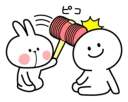 😡 emoji Spoiled Rabbit Telegram sticker 20 of 120
