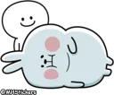 😞 emoji @MHStickers Spoiled Rabbit Plump Telegram sticker 5 of 41
