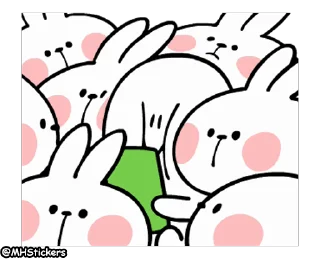 🤗 emoji Spoiled Rabbit Animation 2 Telegram sticker 2 of 25