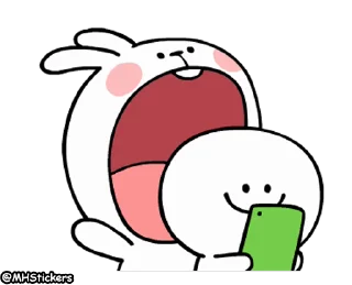 😋 emoji Spoiled Rabbit Animation 2 Telegram sticker 3 of 25