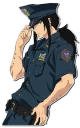 👮 emoji GAJEEL [รקร] Telegram sticker 10 of 120