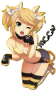 😽 emoji Vocaloid [รקร] Telegram sticker 21 of 120