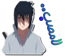 😑 emoji SASUKE [รקร] Telegram sticker 12 of 120