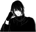 😕 emoji SASUKE [รקร] Telegram sticker 5 of 120