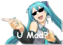 😎 emoji Vocaloid [รקร] Telegram sticker 10 of 120
