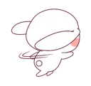 😒 emoji Ultra-small rabbit! @Nekosticker Telegram sticker 4 of 41