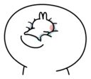 😍 emoji Spoiled Rabbit Small For You Telegram sticker 5 of 41