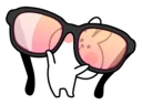 😳 emoji Spoiled Rabbit Small For You Telegram sticker 23 of 41
