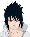 😭 emoji anime mix sasuke_uchiha Telegram sticker 24 of 52