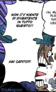 Sticker from One Piece