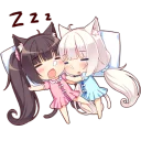 😴 emoji NEKOPARA Telegram sticker 23 of 40