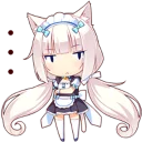 😶 emoji NEKOPARA Telegram sticker 8 of 40