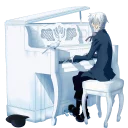🎶 emoji Allen Telegram sticker 14 of 38