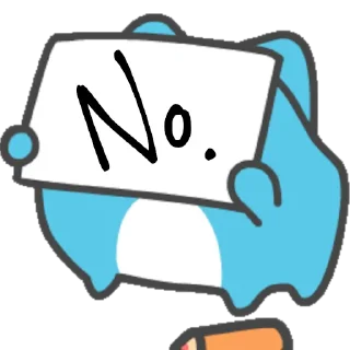 🖋️ emoji 🚫Do not add this!🚫 Telegram sticker 12 of 48