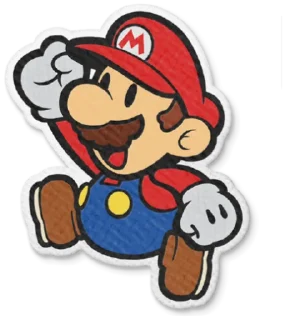 Sticker from Paper Mario Italia
