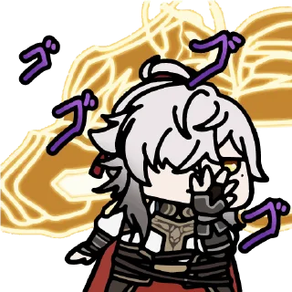 🖐 emoji Honkai: Star Rail Animated | @KyouinArchive Telegram sticker 13 of 25