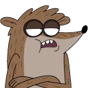 Sticker from Regular Show