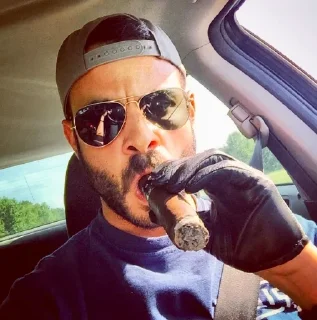 😎 emoji Smoke cig Telegram sticker 11 of 44