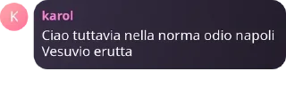 🌋 emoji frasi di Karol Telegram sticker 6 of 33
