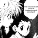 Sticker from Scan di HxH con frasi che non c'entrano a volte in dialetto
