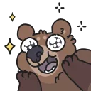 🤩 emoji Animated Bears Telegram sticker 21 of 22