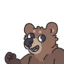 👍 emoji Animated Bears Telegram sticker 1 of 22