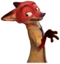 ✌ emoji NickWilde Telegram sticker 11 of 42
