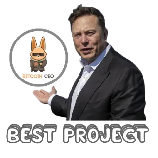 Sticker from Bitcoin Ceo
