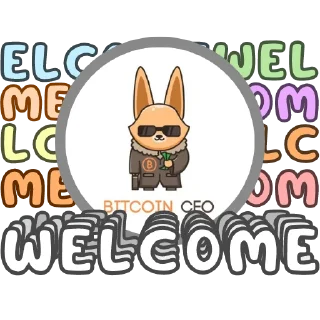 Sticker from Bitcoin Ceo