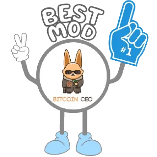 😂 emoji Bitcoin Ceo Telegram sticker 15 of 22