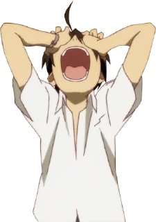 😱 emoji Monogatari Series Pack - @bourros Telegram sticker 9 of 101