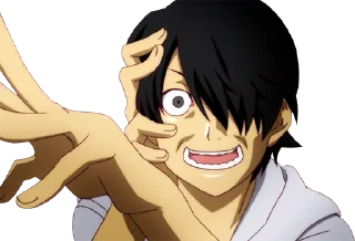 🥴 emoji Monogatari Series Pack - @bourros Telegram sticker 11 of 101