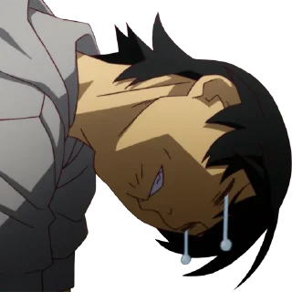 😢 emoji Monogatari Series Pack - @bourros Telegram sticker 6 of 101