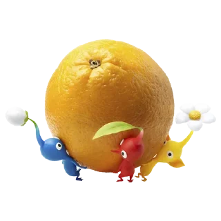 🍊 emoji Pikmin Bloom Telegram sticker 24 of 64