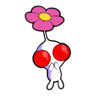 🤍 emoji Pikmin Bloom Telegram sticker 5 of 64
