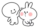 👋 emoji Spoiled Rabbit Smile Person Telegram sticker 5 of 41