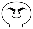 😠 emoji Spoiled Rabbit Smile Person Face Telegram sticker 13 of 41