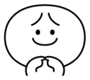 😥 emoji Spoiled Rabbit Smile Person Face Telegram sticker 21 of 41