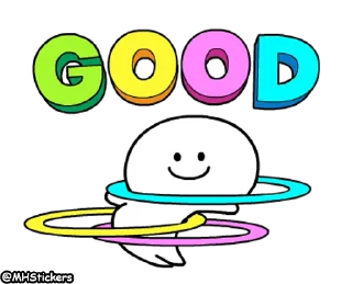 Sticker from @MHStickers Spoiled Rabbit Only Smile Person