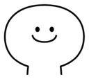 Sticker from Spoiled Rabbit Smile Person Face