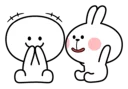 🙊 emoji Spoiled Rabbit Smile Person Telegram sticker 13 of 41