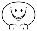 😏 emoji Spoiled Rabbit Smile Person Face Telegram sticker 7 of 41