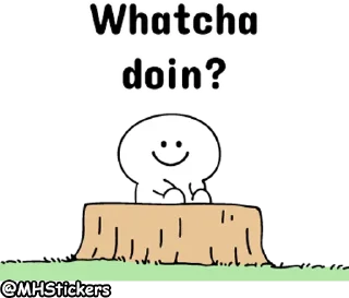 👀 emoji @MHStickers Spoiled Rabbit Message Smile Person Telegram sticker 21 of 25