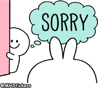 🥺 emoji @MHStickers Spoiled Rabbit Smile Person 3 Telegram sticker 4 of 41