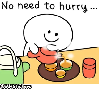 😊 emoji @MHStickers Spoiled Rabbit Smile Person Kind Words Telegram sticker 19 of 41