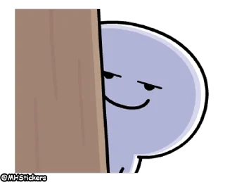 🤨 emoji @MHStickers Spoiled Rabbit Only Smile Person Telegram sticker 20 of 25